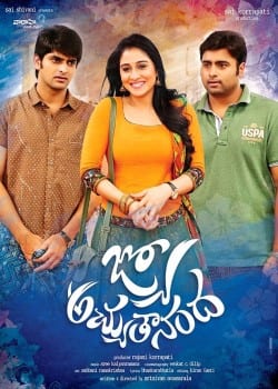 jyo achyutananda theatrical poster