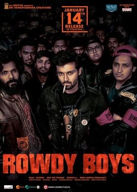 rowdy boys theatrical poster