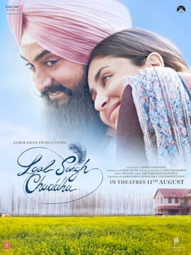 laal singh chaddha theatrical poster