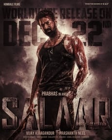salaar part 1 ceasefire theatrical poster